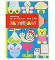 Forlaget Bolden Colouring Book - Color Barn - Lining The Littles