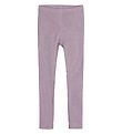 Hust and Claire Leggings - Lane - Rib - Wool - Dusty Rose