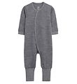 Hust and Claire Jumpsuit l/s - Mobi - Wool- Grey Melange