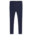 Hust and Claire Leggings - Lane - Rib - Ull - Dökkblátt