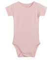 Hust and Claire Romper s/s - Boog - Bamboe - Roze