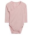 Hust and Claire Romper l/s - Vriend - Bamboe - Roze