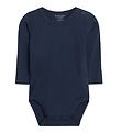 Hust and Claire Bodysuit l/s - Buller - Bamboo - Navy