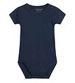 Hust and Claire Romper s/s - Boog - Bamboe - Navy