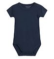 Hust and Claire Bodysuit s/s - Bow - Bamboo - Navy