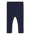 Hust and Claire Leggings - Lee - Rib - Ull - Dökkblátt