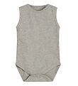 Hust and Claire Bodysuit Sleeveless - Beni - Grey Melange