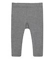 Hust and Claire Leggings - Luc - Bambus - Grey Melange