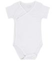 Hust and Claire Bodysuit s/s - Bun - Bamboo - White