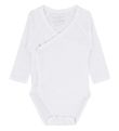 Hust and Claire Romper l/s - Vriend - Bamboe - Wit