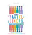 Ooly Double-Sided Markers - 8 Pcs - Pastel Liners Dual Tip Marke