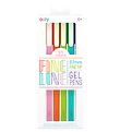 Ooly Pen - 6 Pcs - Fine Line Colored Gel Pens