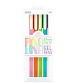 Ooly Pen - 6 St. - Farbige Gelstifte mit feinen Line