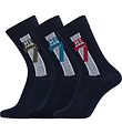 Ronaldo Chaussettes - 3 Pack - Bleu