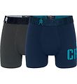 Ronaldo Boxershorts - 2er-Pack - Grün/Blau