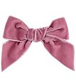 Condor Hair Clip - Velvet - Bow - Pink