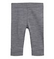 Hust and Claire Leggings - Lúx - Ull - Grey Melange
