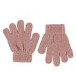 Racing Kids Handskar - Stickad - Ull - Dusty Rose