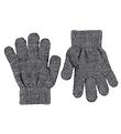 Racing Kids Gloves - Knitted - Wool - Grey Melange