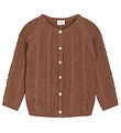 Hust and Claire Cardigan - Knitted - Cleo - Brown