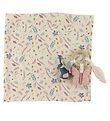 Cam Cam Gift Box - Activity Ring Ring/Muslin Cloth - Pressed Lea