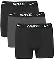 Nike Boxers - Dri-Fit Essential - 3-Pack - Black/Dark Grey