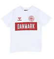 Hummel Stuttermabolur - DBU - hmlHúrra - Bright White