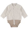 Hust and Claire Body-paita p/h - Bertil - Beige/Off White