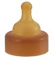 Hevea Bottle Pacifier - Natural Rubber - Medium Flow