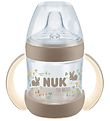 Nuk Drinking cup w. Handle and Spout Lid - 150 mL - Lining Natur