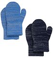 CeLaVi Fäustlinge - Wolle/Polyester - 2er-Pack - Bright Cobalt m