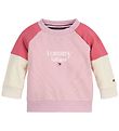 Tommy Hilfiger Sweatshirt - Baby Logo Crewneck - Empire Rosa