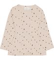 Monsieur Mini Blouse - Off White w. Chocolate