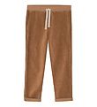 Monsieur Mini Corduroy Trousers - Milk Chocolate