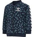 Hummel Cardigan - HmlPaisley Zip - Black Iris