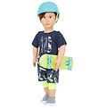Our Generation Docka - 46 cm - Theodore m. Skateboard