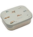 Liewood Nestisbox - Sílikon/Stál - Arthur - Ökutæki/Dove Blue M