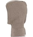 MP Balaclava - 2-layer - Wool - Light Brown Melange