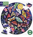 Eeboo Puzzlespiel - 500 Teile - 58,5 cm - Moths