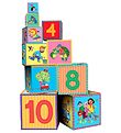 Eeboo Stacking Blocks - 10 Pcs - Good deeds