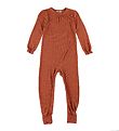 Joha Jumpsuit - Wool/Silk - Orange
