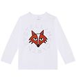 Stella McCartney Kids Kinderbluse - Weiß m. Fuchs