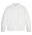 Tommy Hilfiger Hemd - Ruffle - Weiß