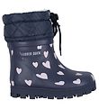 Rubber Duck Thermo Boots - Flash Hearts - Navy