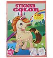 Megastar Colouring Book w. Stickers - 32 Pages - Unicorn