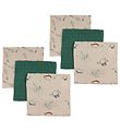 Pippi Baby Hydrofiele Doek - 6-pack - 65x65 cm - Deep Lichen Gre