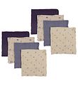 Pippi Baby Muslin Cloths - 8-Pack - 65x65 cm - Nirvana