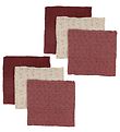 Pippi Baby Hydrofiele Doek - 6-pack - 65x65 cm - Oud Rose