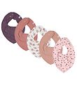 Pippi Baby Bib - 5-Pack - Old Rose