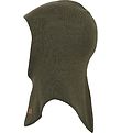 Melton Balaclava - 2-layer - Ivy Green